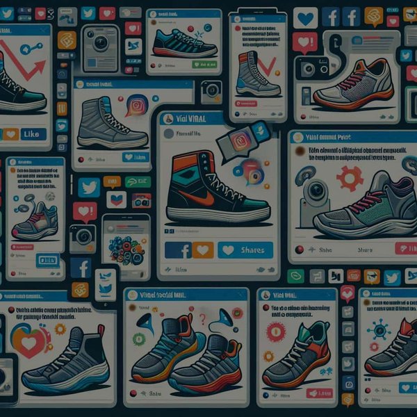 Quels sont les meilleurs exemples de campagnes virales sur les réseaux sociaux pour des marques de chaussures de sport ?